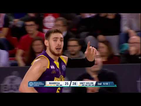 T J  Cline 16 points Highlights vs  BAXI Manresa