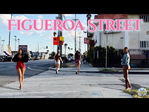 Figueroa in The Fall 🍁| Los Angeles, California  🇺🇸 