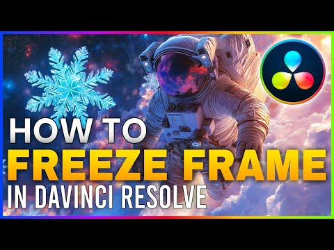 How to Freeze Frame in Davinci Resolve Tutorial