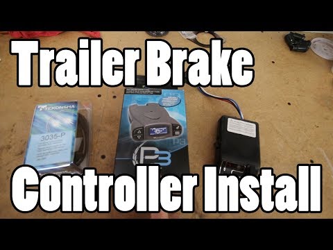 Tekonsha Trailer Brake Controller Install