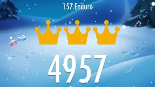 Piano Tiles 2 - Endure 4957 score, LEGENDARY World Record!!!
