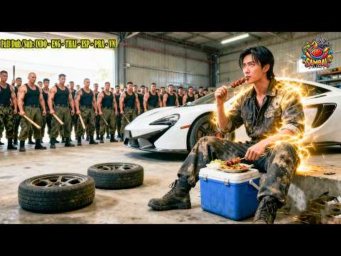 Montir Sedang Makan Nasi Panggang Dihadang Preman, Ia Dengan Mudah Menyingkirkan Mereka Semua cepat!