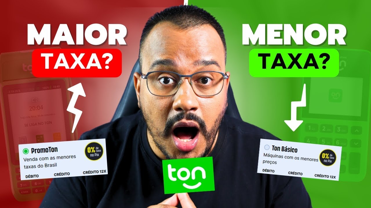 TAXAS MAQUININHA TON em 2024 - Entenda os Planos de TAXAS do TON [CUIDADO!]
