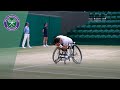 Match Point: Gustavo Fernandez vs Shingo Kunieda Wimbledon 2019