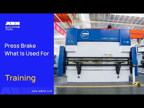 Part of a video titled Press Brake What Is Used For - YouTube