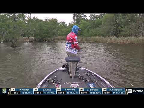 2023 Bassmaster Elite at Santee Cooper Lakes, SC - Toyota Mid Day Report - Day 4