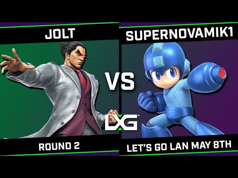 Jolt (Kazuya) vs supernovamik1 (Mega Man) - LXG Let's Go LAN May 8th