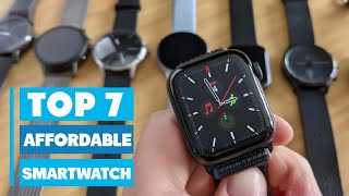 Top 7 Best Affordable Smartwatches – Great Features on a Budget