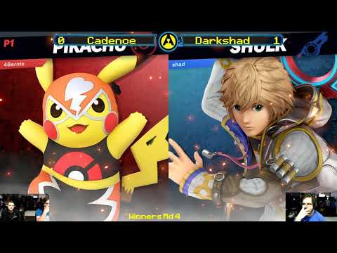 Cadence(Pikachu) vs Darkshad(Shulk)  Arcade Legacy #43 SSBU  Winners Quarters