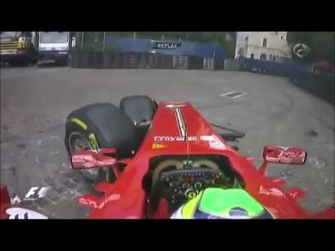 NBAAndYoshiYes DoraNo crashes his Ferrari F138