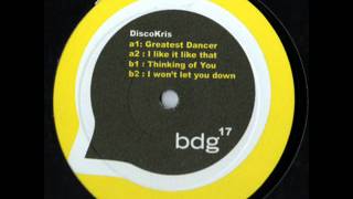 Discokris - I Won't Let You Down