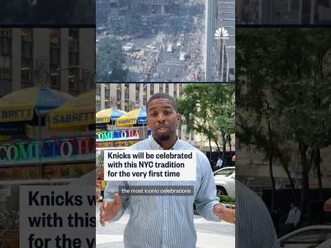 Knicks will be celebrated with this NYC tradition for the very first time