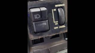 1985 Oldsmobile Cutlass Supreme Headlight Switch Replacement