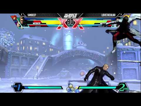 Sandeep VS Lovetacular - UMVC3 - The Salt Mine Open