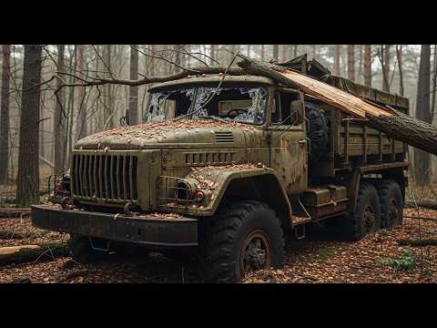 Thumbnail for ASMR car Restoration | Cold War Monster KrAZ 255B 6x6 Military Truck by KrAZ