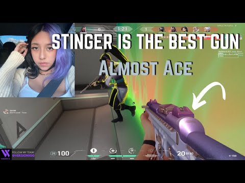 V1 Katarina STINGER IS THE BEST GUN... ACE ROBBED | VALORANT Clips
