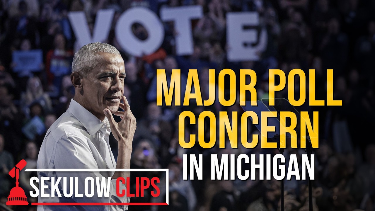 Major Poll Concern in Michigan as Obama Hits Campaign Trail