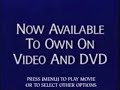 Now Available To Own On Video DVD 1997 Logo DVD Version