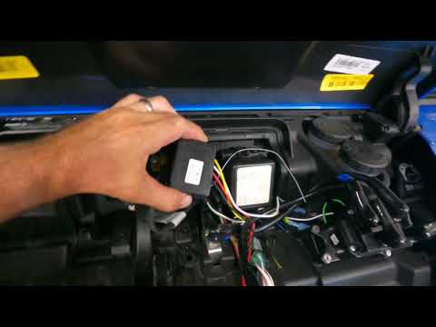 Wireless winch install
