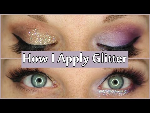 How I Apply Glitter | Makeup Your Mind