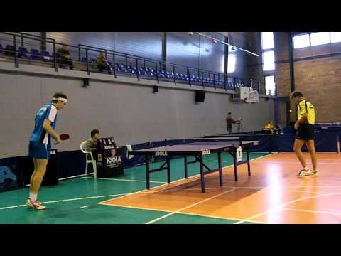 Sandijs Vasiļjevs-Artūrs Reinholds galda teniss Latvijas čempionāts 2012