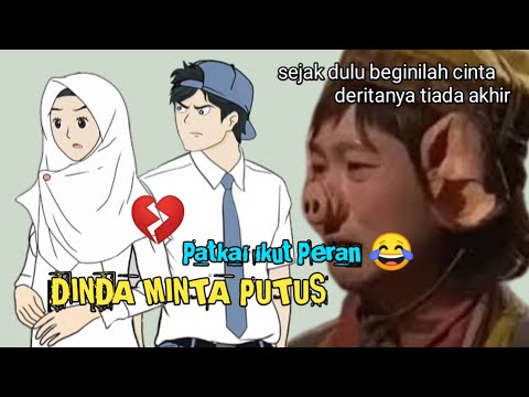 animasi sekolah - dinda minta putus part 1 dhot design terbaru
