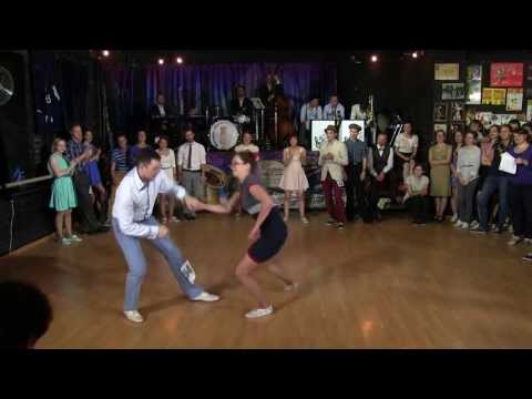 Ksenia Apozyants & Sergey Shirokov - Lindy Hop Invitational at Sultans of Swing 2013