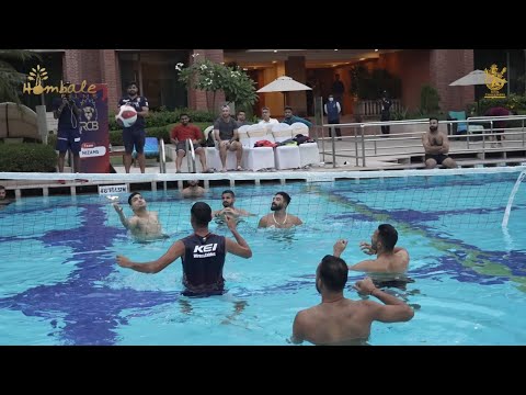 RCB Team Bonding by the Poolside | Bold Diaries