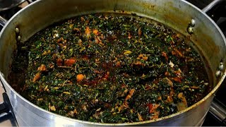 Editan Soup; How to make Editan Soup Step by Step