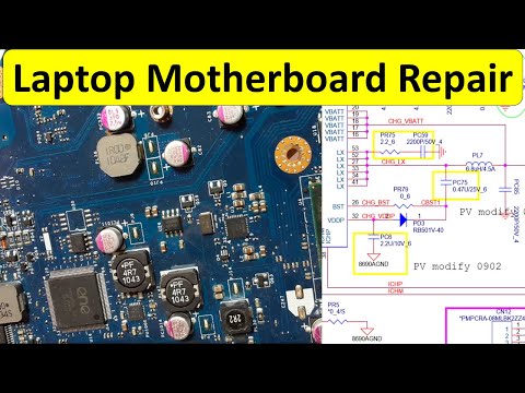 Laptop motherboard components names functions explained
