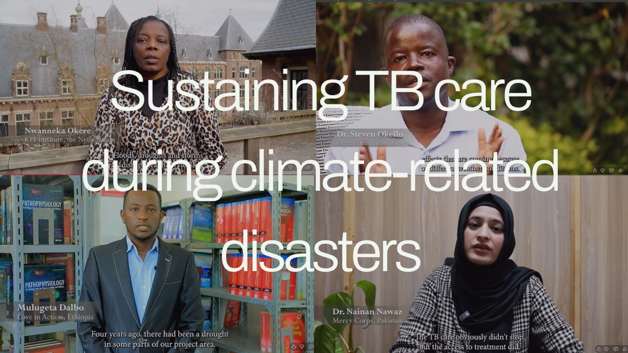 World TB Day 2026  | Sustaining TB care through climate-related disasters