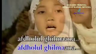 Download lagu SULIS - YAA THOYBAH (KARAOKE NO VOCAL) AUDIO HQ mp3