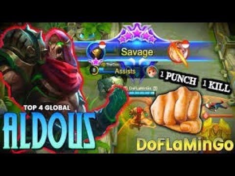 SAVAGE ! Aldous 2020 Best Build | Tutorial Farming Terbaru | by Arga Carella | Mobile Legends