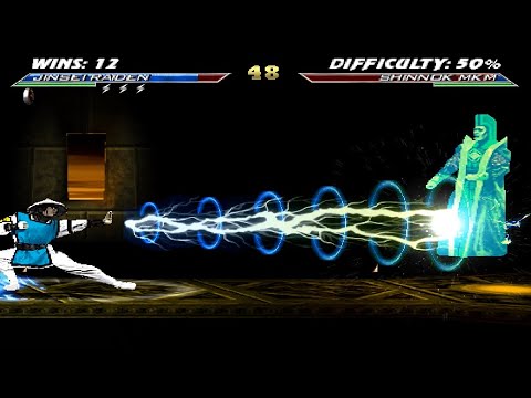 MORTAL KOMBAT CHAOTIC NEW ERA - JINSEI RAIDEN GAMEPLAY PLAYTHROUGH