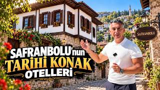 SAFRANBOLU'DA NEREDE KALINIR ? BU VİDEODA TARİHİ KONAK OTEL SEÇENEKLERİNİ ANLATT