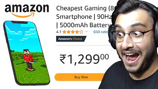 I BOUGHT THE CHEAPEST PHONE FROM AMAZON