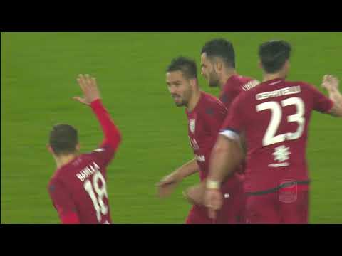 Il gol di Pavoletti - Chievo - Cagliari 2-1 - Giornata 25 - Serie A TIM 2017/18