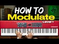How To Modulate To Any Key (Pt. 1) | Use Passing Chords For Piano Modulations