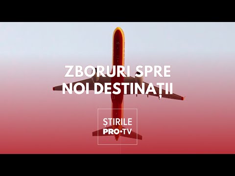 România reia o legătură aeriană după 24 de ani în care a fost suspendată