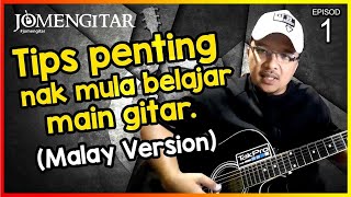 Download lagu JOMENGITAR (Ep 1) Tips Awal Nak Belajar Main Gitar mp3 Download lagu JOMENGITAR (Ep 1) Tips Awal Nak Belajar Main Gitar mp3