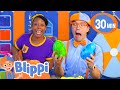 Blippi Dino Egg Hunt Learn Counting 1 To 10 BEST OF BLIPPI TOYS Educational Videos For Kids