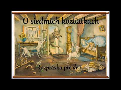 O siedmich kozliatkach - audio rozprávka pre deti
