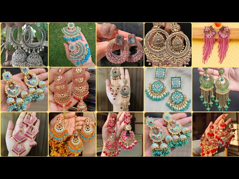 Beautiful earrings collection and earrings design ideas 2022