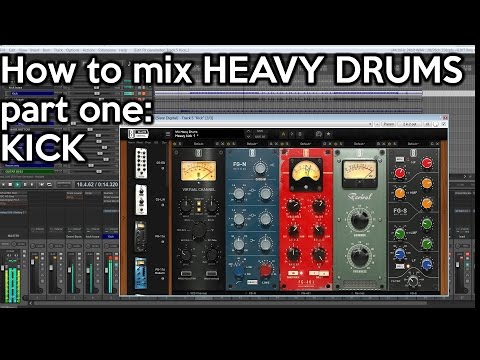How to Mix Heavy Drums - Part 1 - Kick Drum | SpectreSoundStudios TUTORIAL