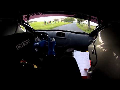 60 Rajd Wisły - Jacek Jurecki, Marcin Roik - Ford Fiesta R2 - OS 6 - Zamarski