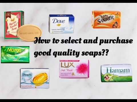 How to select the best soap