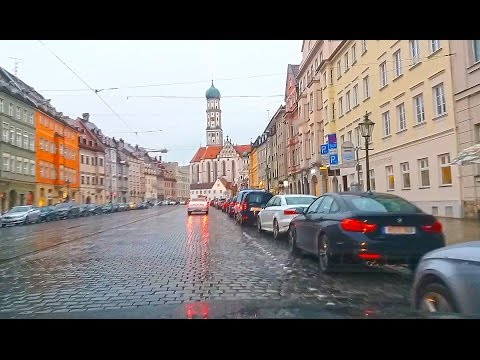 The Driving Vlog -  Drivig in Augsburg (No words)  ולוג בדרכים - נהיגה באוגסבורג (ללא מילים)