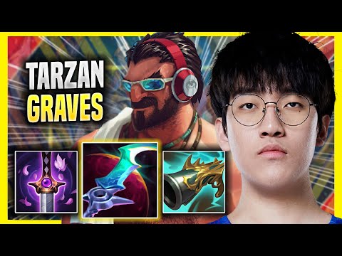 TARZAN IS A GOD WITH GRAVES! - LNG Tarzan Plays Graves JUNGLE vs Lee Sin! | Season 2022