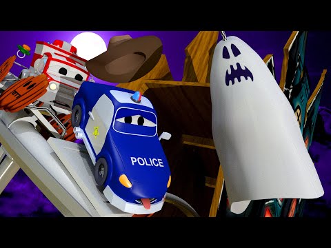 Byggänget - Spöktåget - Bilköping 🚧 Tecknade serier för barn