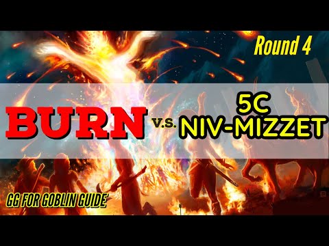 MTG Boros Burn vs 5c Niv-Mizzet | Modern | Round 4 |  Week 1 | 2021/07/22